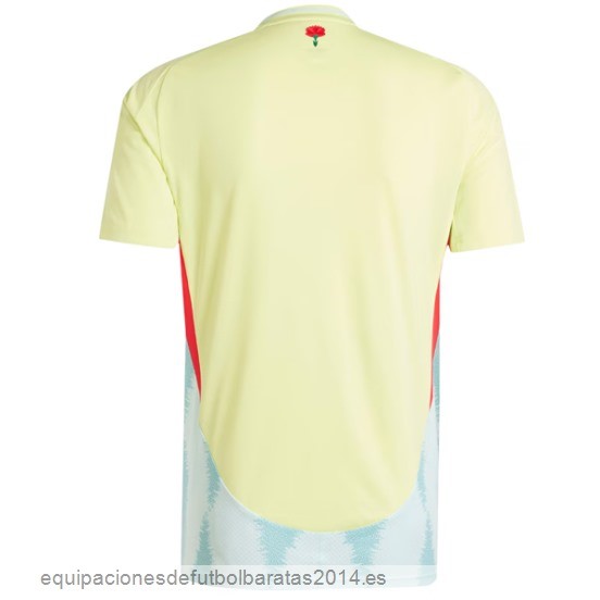 Nuevo Tailandia 2ª Camiseta Espana 2024 Amarillo Baratas